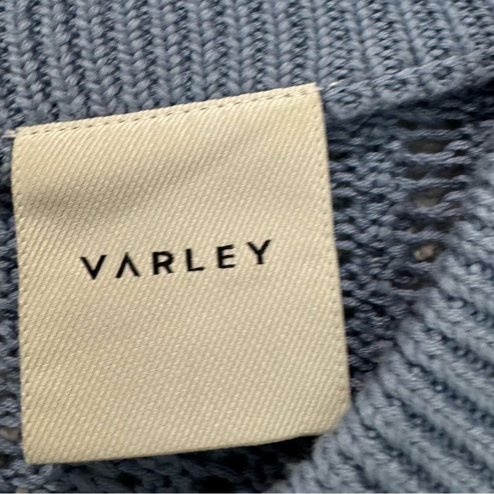 VARLEY CLAY KNIT SWEATER in blue - Picture 7 of 9